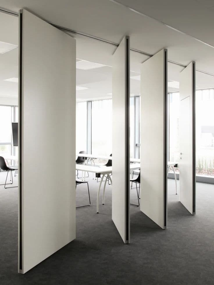 2-hour fire-rated gypsum board corridor installation in a commercial office building