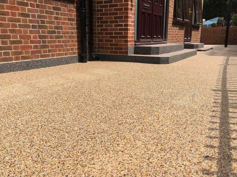 Resin Bound Driveway Surface in Saudi Arabia