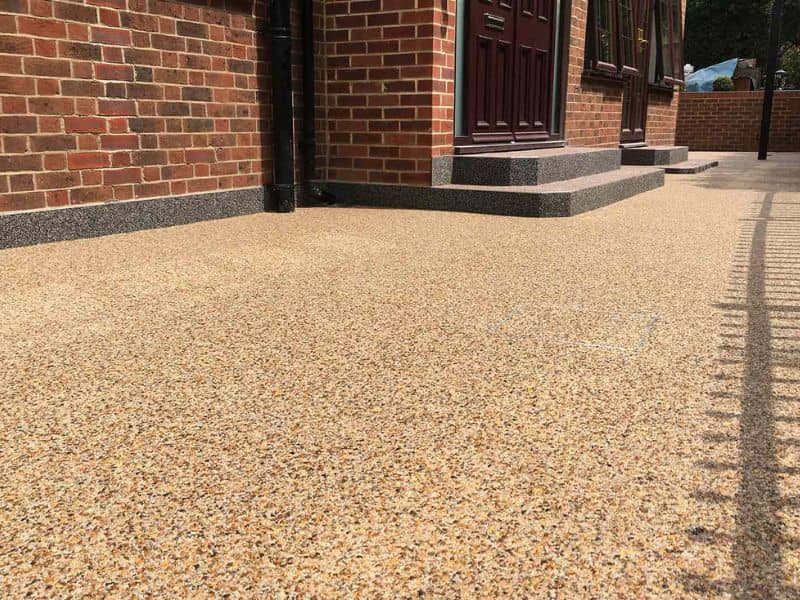 Resin Bound Driveway Surface in Saudi Arabia