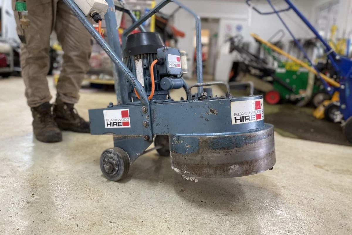 Digital floor profiler measuring substrate flatness for NTMA terrazzo leveling compliance