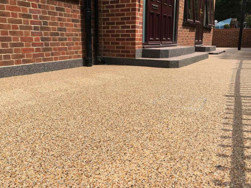 Resin Bound Driveway Surface in Saudi Arabia